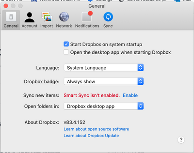 Dropbox Sync Mac Desktop
