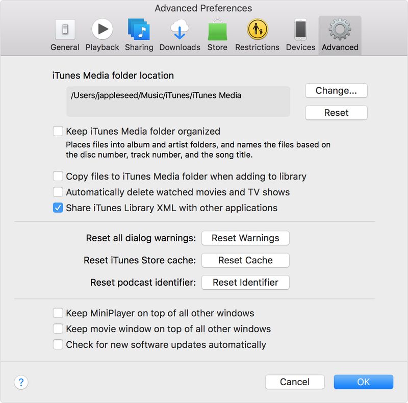 macos-itunes12-7-preferences-advanced-share-itunes-library.jpg