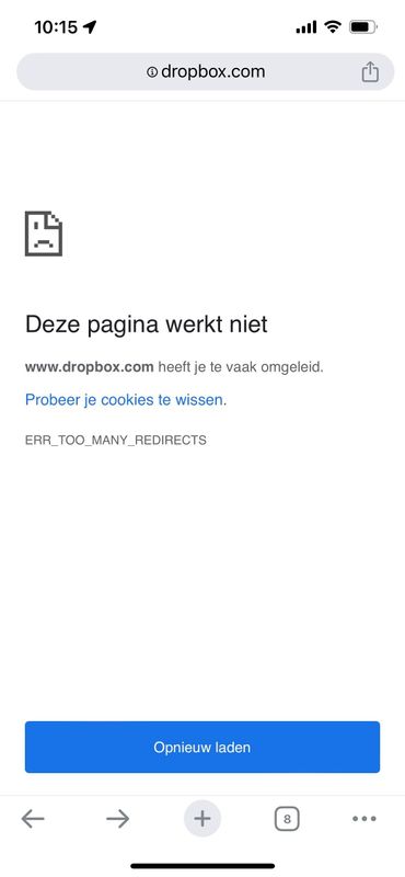 In Dutch (Chrome)