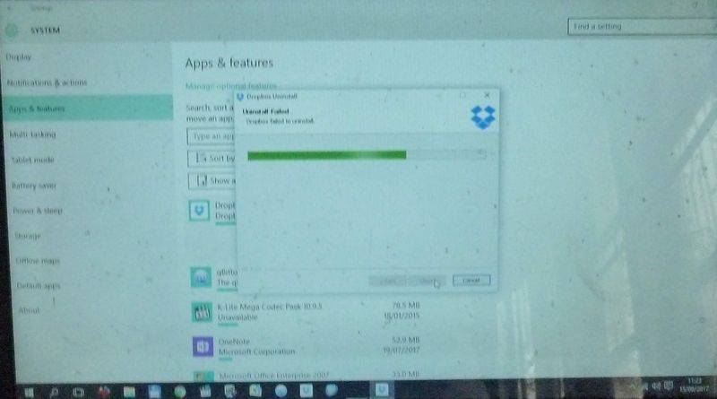 Dropbox uninstall failed.JPG