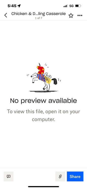 This is the message I get…