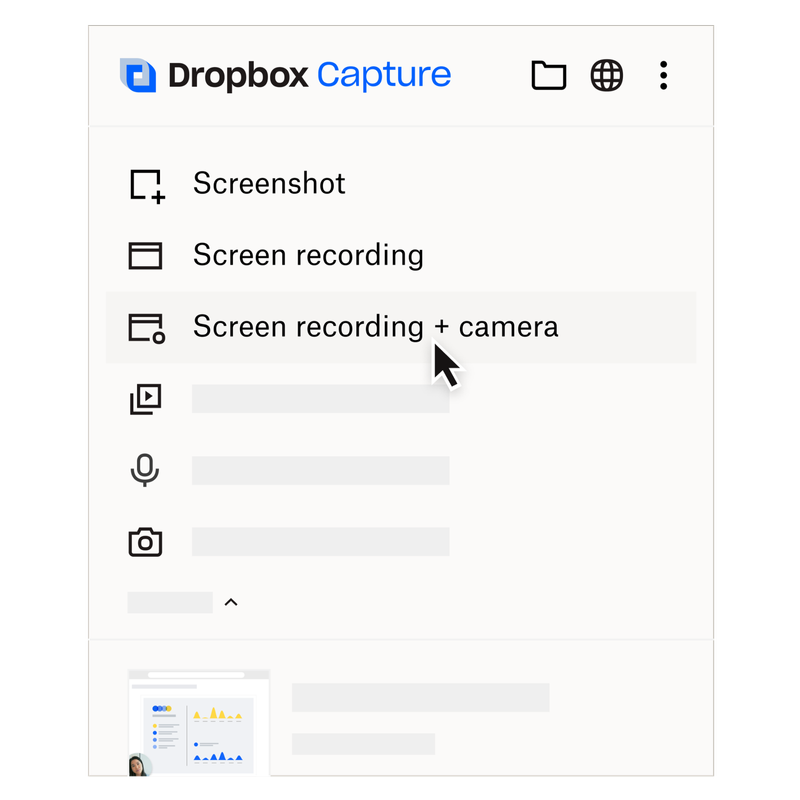 Screen record with Capture