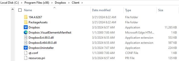 Image 9c - Dropbox Client installed (inside Client folder).jpg