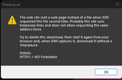 This is the error i get will downloading my file