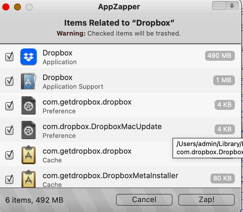 I use an advanced app that deletes all files associated with the app. 6 files in all.